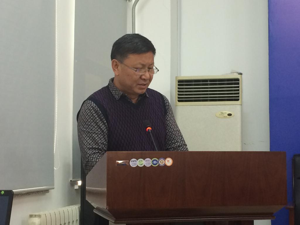 张兴志同志作总支工作报告